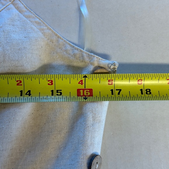 Universal Thread Womens Spaghetti Strap Wide Leg Ecru Jumpsuit. Sz M - Picture 11 of 14